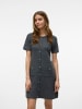 Vero Moda Strickkleid in Medium Grey Melange