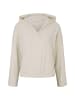 TOM TAILOR Denim Sweatshirt COZY V-NECK in Beige