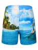 Zigzag Badeshorts Tino in Print 3606 Surf