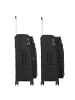 D&N Travel Line 9504 4 Rollen Trolley M 67 cm mit Dehnfalte black