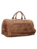 Greenburry Vintage Weekender Reisetasche Leder 50 cm braun