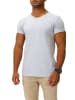 Joe Franks Joe Franks Joe Franks Herren Basic T-Shirts V-Neck HIGH in grey melange