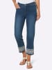 Sieh an! 7/8-Jeans in blue-stone-washed