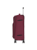 D&N Travel Line 9204 - 4-Rollen-Trolley M 66 cm erw. (grau) in lila