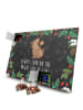 Mr. & Mrs. Panda Advents-Teekalender Hund Keks mit Spruch in Kreidetafel