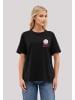 F4NT4STIC T-Shirt Smiley Originals The Happy Collective Streetwear in off black