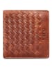 mano Don Luca - Geldbörse 10.5 cm (cognac) in cognac