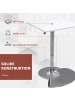 HOMCOM Bartisch in Weiß 60L x 60B x 91H cm