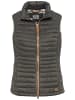 Camel Active Steppweste aus recyceltem Material in Khaki