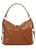 Samantha Look Handtasche echt Leder in cognac