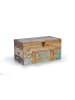 Giner y Colomer Truhe aus recyceltem Holz in Multicolored