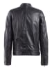 CBL Herren Lederjacke  in schwarz