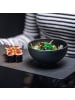 Villeroy & Boch 4er Set Reisbols Manufacture Rock in ø 10,8 cm in schwarz