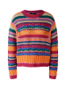 Oui Pullover 100% Baumwolle in pink orange