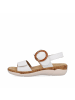 remonte Komfort Sandalen für Damen in weiss