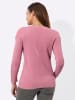 WITT WEIDEN V-Ausschnitt-Pullover in altrosa