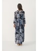 PART TWO Kleid PoloniaPW Relaxed fit in Dark Navy Paisley