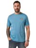 JP1880 Kurzarm T-Shirt in petrolblau