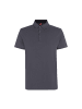 IDENTITY Polo Shirt stretch in Silver grey