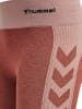 Hummel Hummel Cycling Shorts Hmlclea Yoga Damen Atmungsaktiv Schnelltrocknend Nahtlosen in WITHERED ROSE/ROSE TAN MELANGE