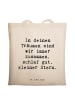 Mr. & Mrs. Panda Tasche Spruch Alleine schlafen lernen mit Spruch in Creme