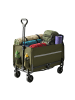 relaxdays Bollerwagen in Grün - (B)50 x (H)97 x (T)76 cm