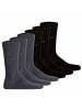 Gant Socken 6er Pack in Schwarz/Grau
