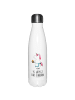 Mr. & Mrs. Panda Wasserflasche Einhorn Muffin mit Spruch in Weiß
