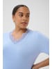 KAFFE curve T-Shirt kurzarm KCcarli Tight fit in Windsurfer