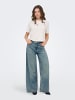 JDY Jeans mit weitem Bein in Medium Blue Denim