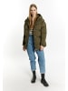DreiMaster Maritim Damen Winterjacke Mit Wattierung in Militäroliv