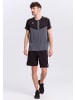 erima Squad Worker Shorts in schwarz/silver grey