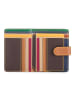 MYWALIT Medium Snap Wallet Geldbörse Leder 13 cm in bosco