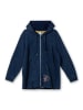 sheego Kapuzensweatjacke in dark blue Denim