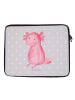 Mr. & Mrs. Panda Laptoptasche Axolotl Niedlich ohne Spruch in Grau Pastell