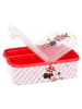 Disney Minnie Mouse Disney Minnie Mouse Kinder Brotdose – Lunchbox mit 3 Fächern & tollem in Rosa