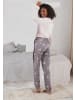 Vivance Active Pyjama in rosa-grau