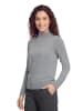 CARTOON Strickpullover mit Stehkragen in Grau