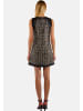TOOCHE Kleid "Tweed Kleid" in braun