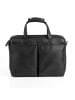 BACCINI Leder-Laptoptasche 15" echt Leder Aktentasche 15 Zoll Laptop Fach schwarz in schwarz