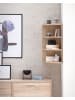 KADIMA DESIGN Eckregal 30x60x30 cm WL5.842 Holz Wandregal Eck Hängeregal, in Sonoma