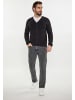 DreiMaster Herren Cardigan in Schwarz