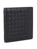mano Don Luca Geldbörse Leder 10,5 cm schwarz