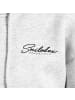 SMILODOX Zip Jacke Enara in Grau Melange