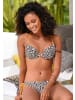 Buffalo Push-Up-Bikini-Top in braun-bedruckt