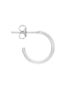 LIEBESKIND BERLIN Ohrringe The Small Logo Hoops in silber
