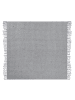 Beliani Kuscheldecke VELLA in Grau - (W) 220 x (H) 3 x (L) 240 cm