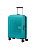 American Tourister Aerostep - 4-Rollen-Kabinentrolley 55 cm erw. in turquoise tonic