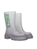 Off-White Transparent PVC Knöchel Stiefel