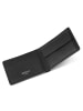 Redolz Leather Essentials QF kleine Geldbörse RFID Leder 10,5 cm black